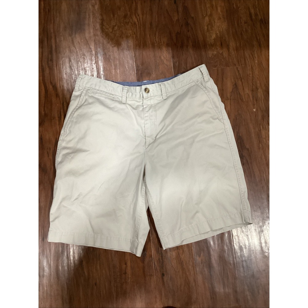 Polo Ralph Lauren Shorts Mens 34 White Relaxed Fit Chino Cotton Pony Logo